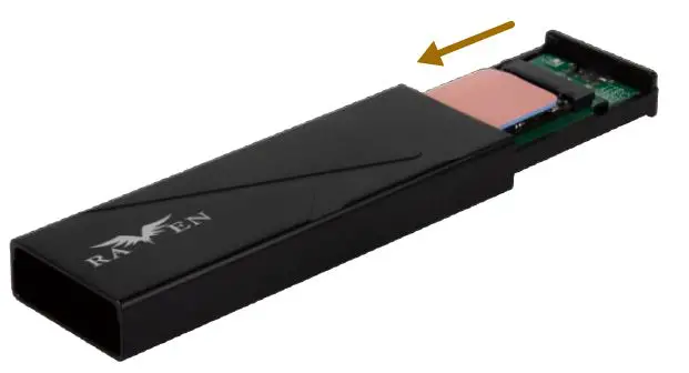 SILVERSTONE RVS03 SATA M.2 SSD Enclosure-5