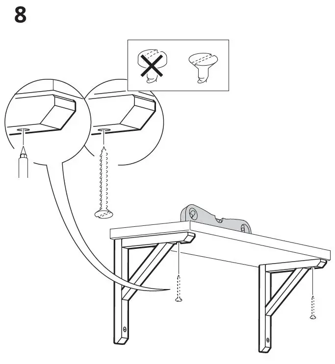 IKEA 603.999.02 Sandshult Bracket Aspen fig 13