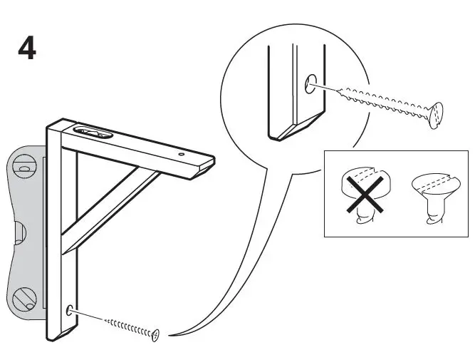IKEA 603.999.02 Sandshult Bracket Aspen fig 9