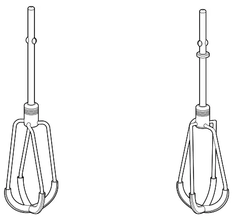 KitchenAid KHM312 Flex Edge Beater for Hand Mixers