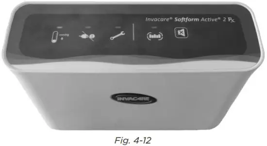 INVACARE Softform Active 2 Rx Powered Hybrid Support Surface - Replacing the User Interface 3