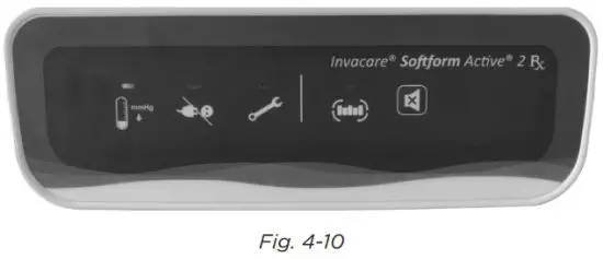 INVACARE Softform Active 2 Rx Powered Hybrid Support Surface - Replacing the User Interface