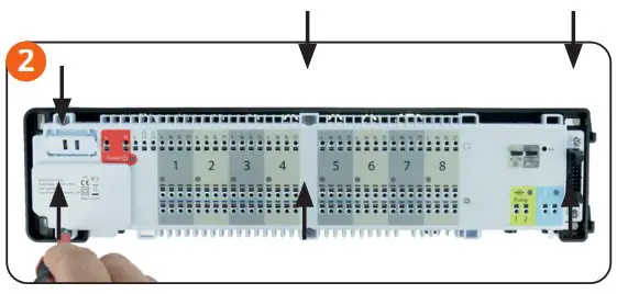 Continal 39005 Quantum Wiring Centre - Installation 2