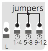 Continal 39005 Quantum Wiring Centre - Night set back 1