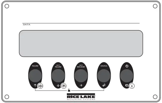 RICE LAKE 181850 Load Ranger Wheel Weigh Pads