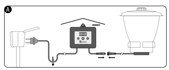 SuperFish Koi Pro Fish Feeder - instruction1