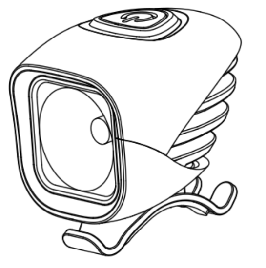 MAGICSHINE MJ 900 Bike Front Light Back