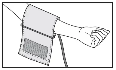 beurer BM 26 Blood Pressure Monitor - Place the cuff