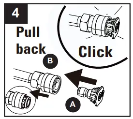 greenworks 150917 Electric Pressure Washer Replacement Gun and Hose Kit - ASSEMBLY INSTRUCTIONS 4