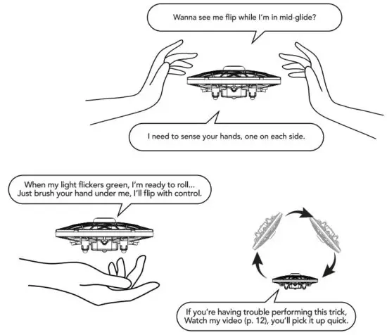 FORCE1 Scoot Cosmo Drone for Kids - Flip