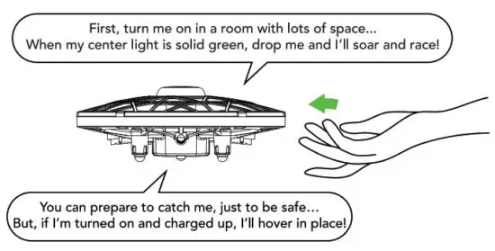 FORCE1 Scoot Cosmo Drone for Kids - fly
