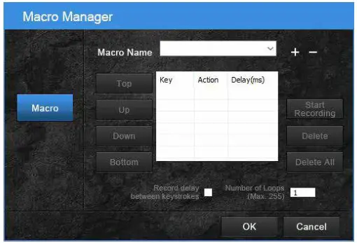 Sharkoon SKILLER SGK3 Mechanical Gaming Keyboard - Macro Manager