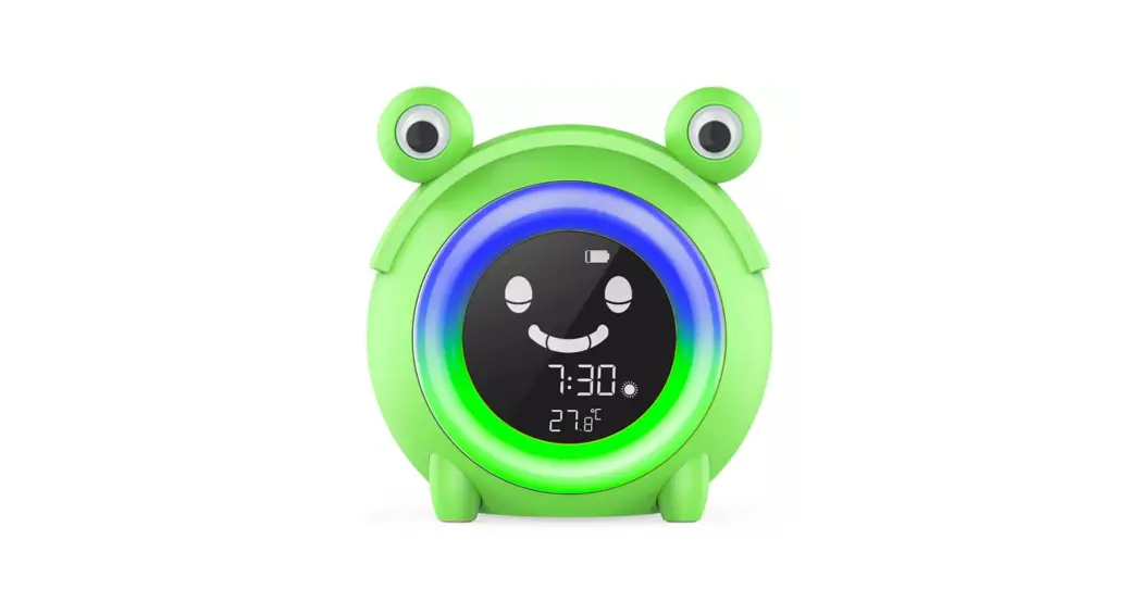 Hema Sleep Trainer Clock Alarm Clock And Nightlight User Manual