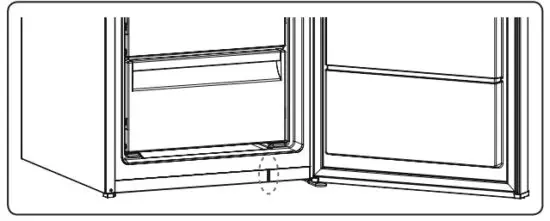 Cylinda K3155VE Refrigerator - fig2