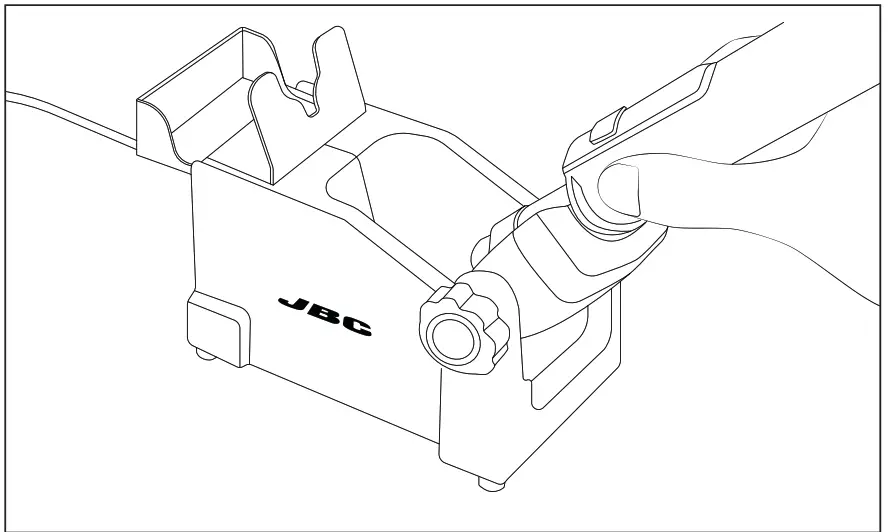 JBC JTU Hot Air Control Unit - Pedal