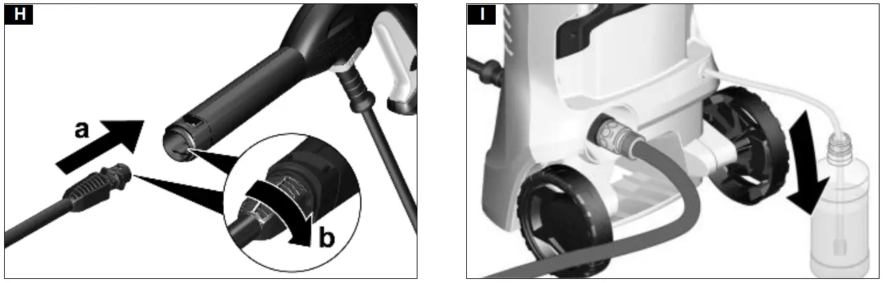 High-pressure operation