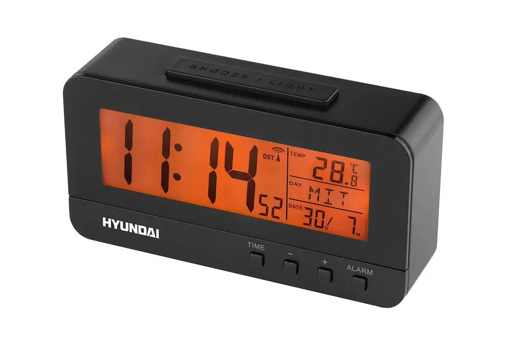 Hyundai Ac 9281 Digital Alarm Clock Instruction Manual