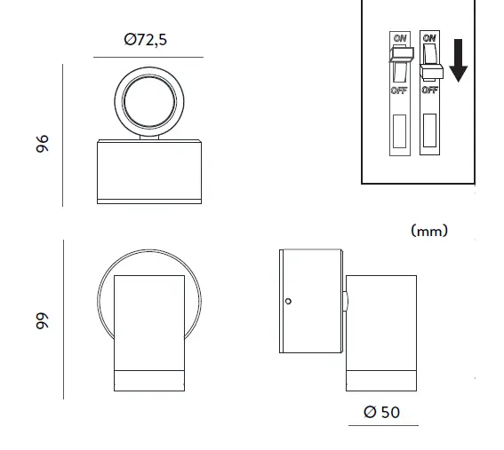 NEMO STUDIO LUX W- S Outdoor Spot FIG 3