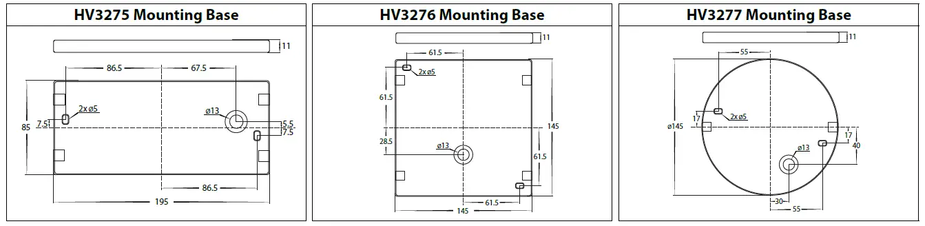 havit-HV3277T-BLK-Virsma-Black-Round-LED-Step-Lights-3