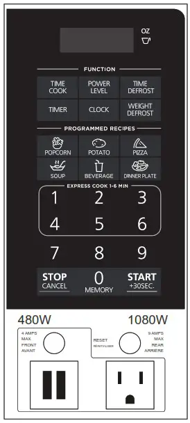 MICROFRIDGE MFM 7B1 Microwave Oven - OPERATING INSTRUCTIONS