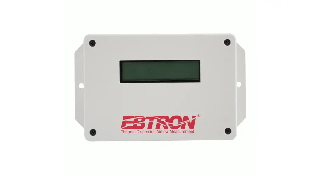 Ebtron Htx104-f Swsi Or Dwdi Fan Airflow Measurement Instruction Manual