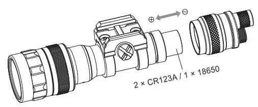 NEXTTORCH WL50IR Dual Tactical Light - Quick Start Guide 1