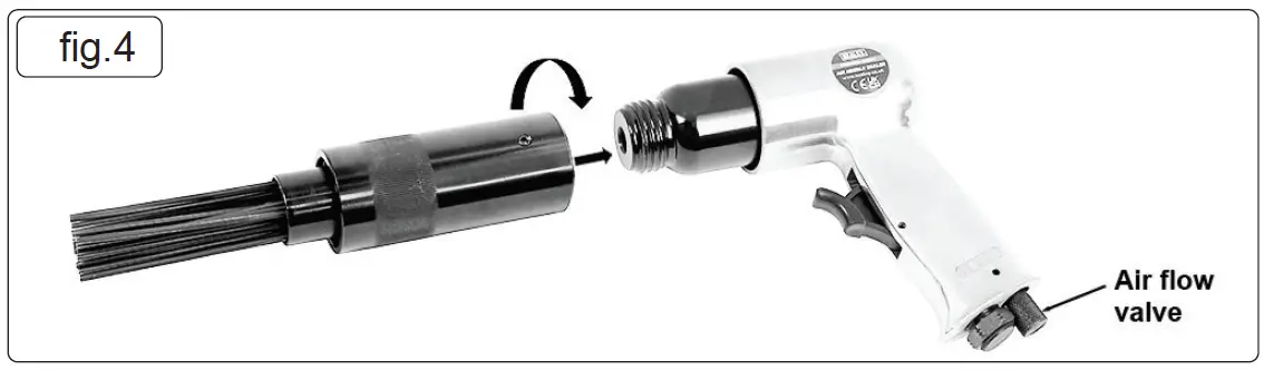 SEALEY-SA501-Air-Needle-Scaler-Pistol-Type-fig4