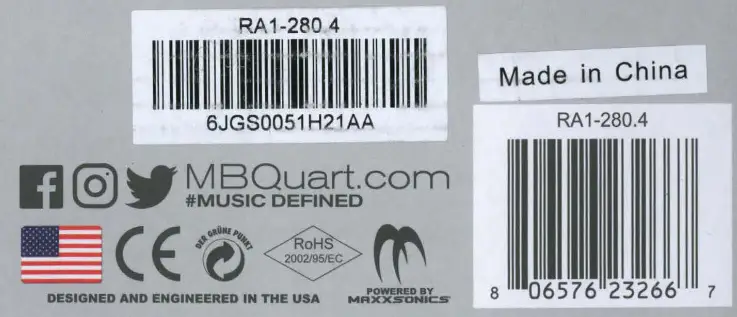 MB QYUART RAl-150.2 2 Channel Car Amplifier - Fig 30