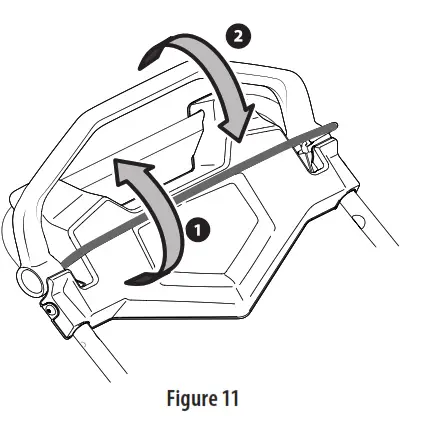 TROY-BILT TBWC23B Q Series Self Propelled Mower - FIg 18