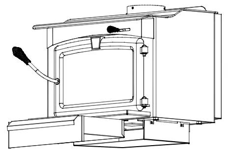 Pleasant Hearth PH2200WS High Efficiency Wood Stove - fig2