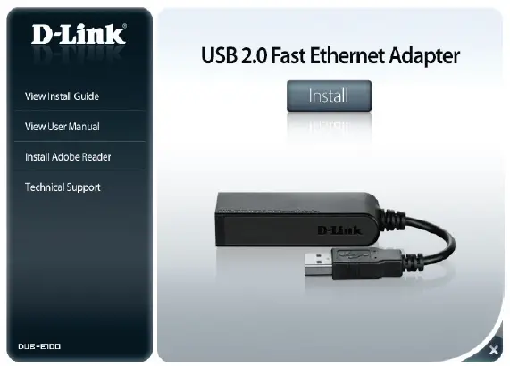 D-Link DUB-E100 USB 2.0 100 Fast Ethernet Adapter-3