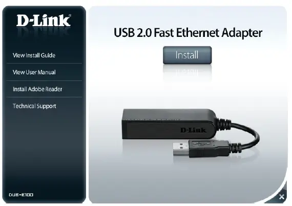 D-Link DUB-E100 USB 2.0 100 Fast Ethernet Adapter-6