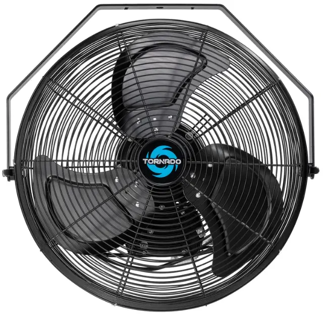 TORNADO HI-FAN-18HVWM- WR-1P 18" Outdoor Rated Water Resistant High-Velocity Metal Wall