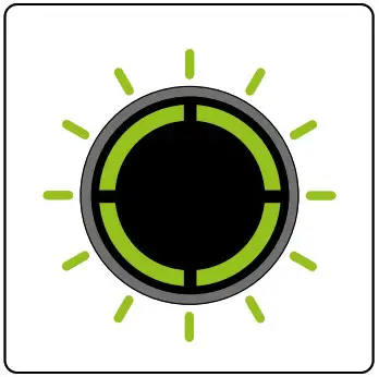 Gtech SLM50 Small Lawnmower - Charging the battery 3