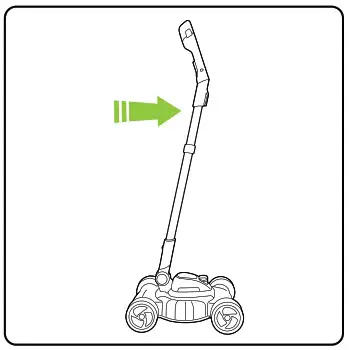 Gtech SLM50 Small Lawnmower - Operation 4