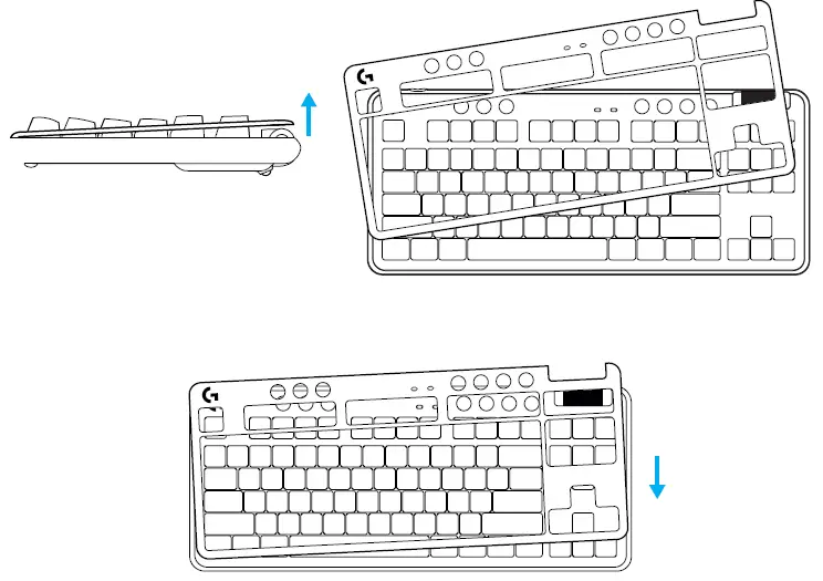 logitech G715 Wireless Mechanical Gaming Keyboard 7