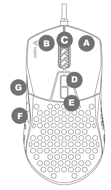 rapoo-V360 -Gaming-Mouse-1
