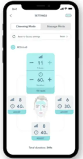 FOREO LUNA 4 2 In 1 Smart Facial Cleansing And Firming Device - MOBILE APP 1