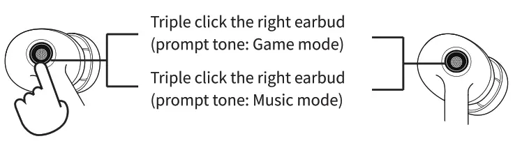 EDIFIER Hecate GM3 Ture Wireless Gaming Earbuds- hadphone