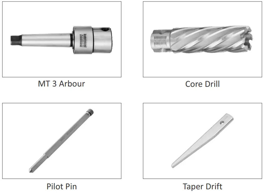 SCHIFLER SWC 40 Magnetic Drilling Machine - fig 4