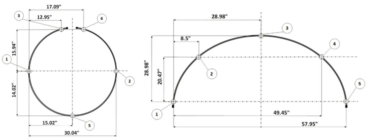 CRESSWELL 6 Light Integrated LED Flex Track - Fig 13