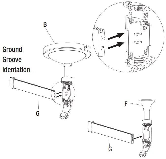 CRESSWELL 6 Light Integrated LED Flex Track - Fig 7