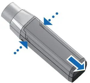 Detach the battery cover