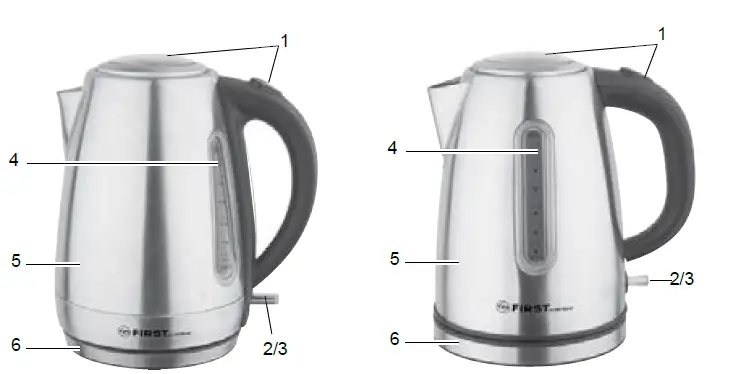 FIRST AUSTRIA FA-5409 Jug Kettle fig 1