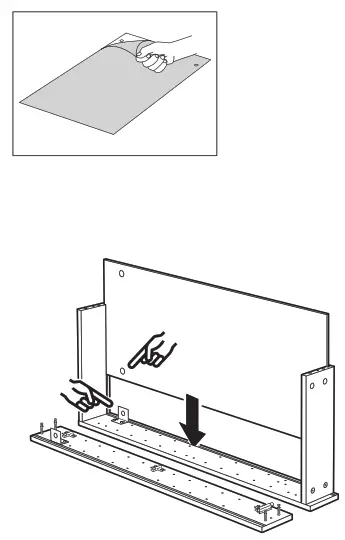 IKEA GODMORGON Wall cabinet with 1 door - high-gloss white 40x14x96 cm - 8