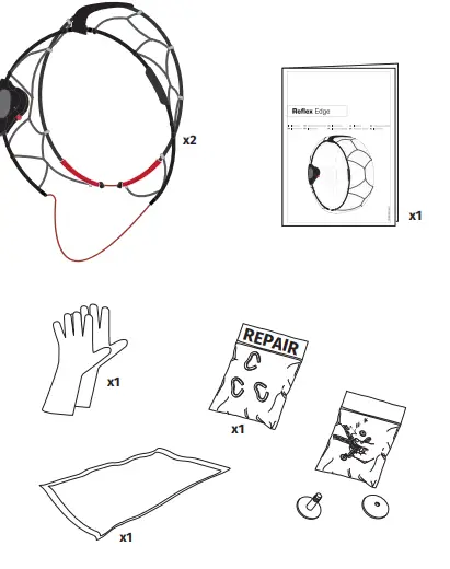 K NIG 2019800949 Reflex Edge Snow Chains 1