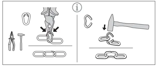 K NIG 2019800949 Reflex Edge Snow Chains 18