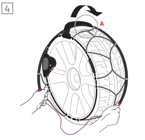 K NIG 2019800949 Reflex Edge Snow Chains 6