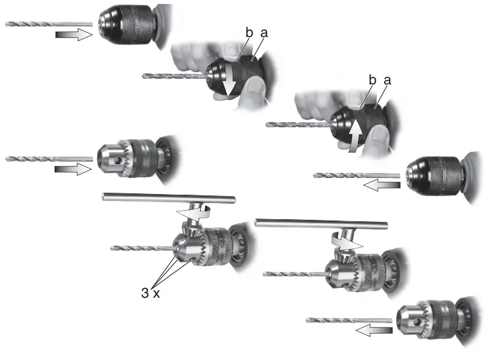 BE 10 Rotary Drill Machine Tool change