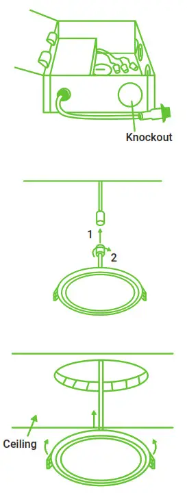 SUNCO LIGHTING 6 Inch Slim Smooth Downlight -Housing1